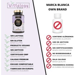 Vittalogy Maca Premium 2x120 capsules【SAVINGS PACK】