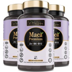 Vittalogy Maca Premium 3x120 capsules【SAVINGS PACK】