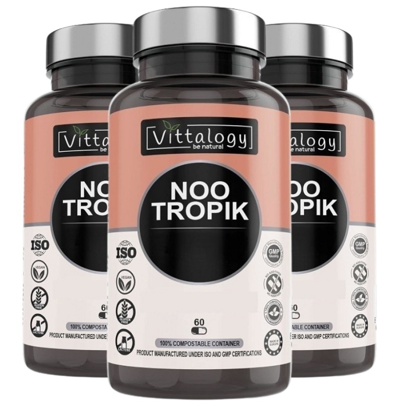 Vittalogy Vitamins Memory and Concentration Nootropik 3x60 Cap【SAVINGS PACK】 Vittalogy Vitamins Memory and Concentration Nootropik 3x60 Cap【SAVINGS PACK】