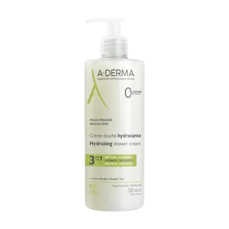A-DERMA Crema de Ducha Hidratante 500ml A-DERMA Crema de Ducha Hidratante 500ml