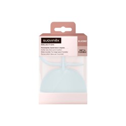 SUAVINEX Silicone Pacifier Holder Light Blue 1 unit