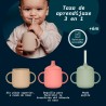 SUAVINEX 3 in 1 Learning Cup Red 1 unit