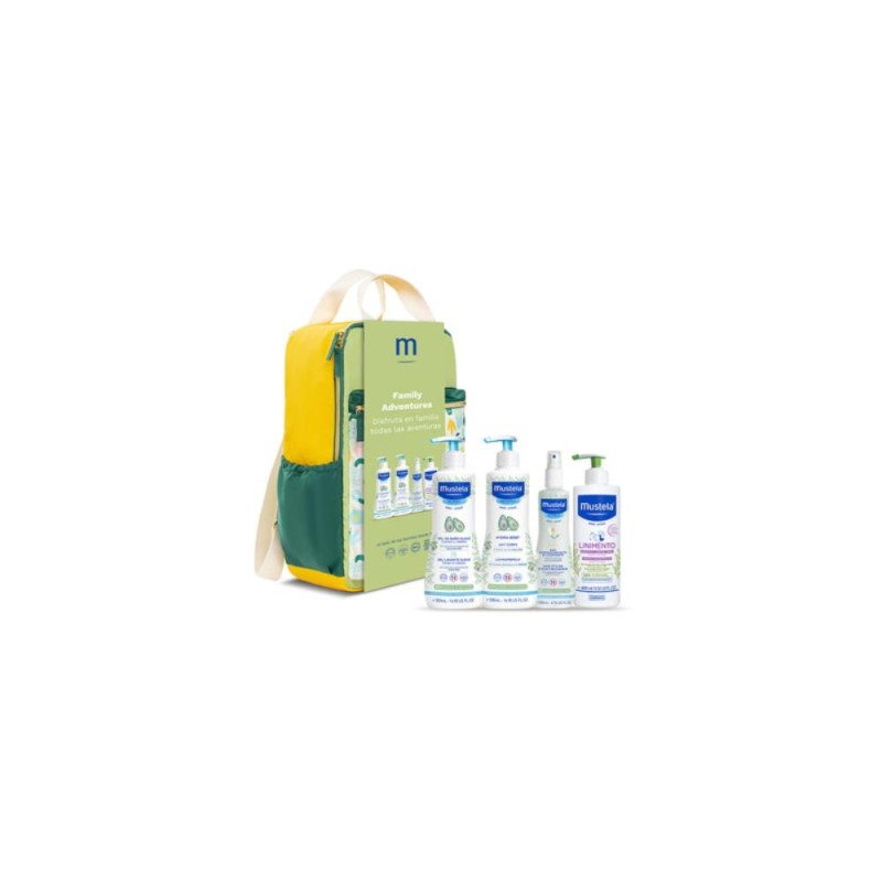 Mochila Mustela Family Adventures Pastel 1 unidade Mochila Mustela Family Adventures Pastel 1 unidade