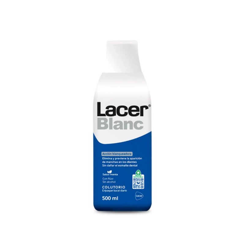 Collutorio LACER Blanc Menta 500 ml al miglior prezzo. Collutorio LACER Blanc Menta 500 ml al miglior prezzo.