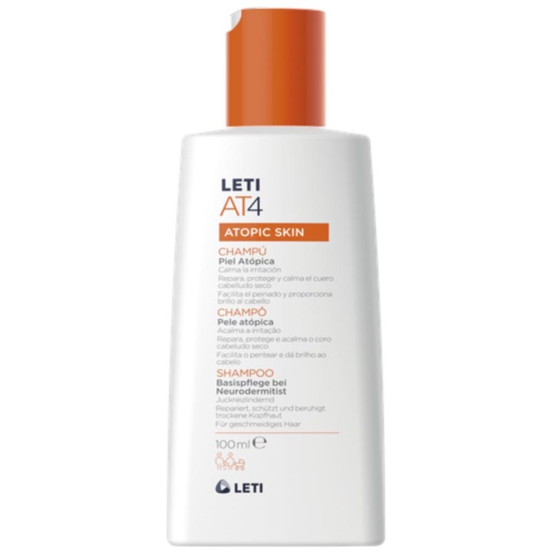 LETI AT4 Extra Gentle Atopic Skin Shampoo 250ml LETI AT4 Extra Gentle Atopic Skin Shampoo 250ml