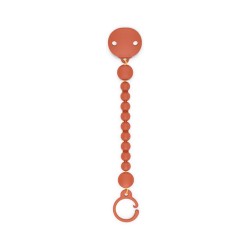 SUAVINEX Red Silicone Ball Clip Brooch 1 pc