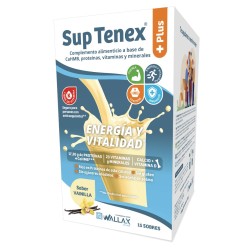 Wallax Sup Tenex Plus Energy and Vitality Vanilla 15 sachets x 32 g