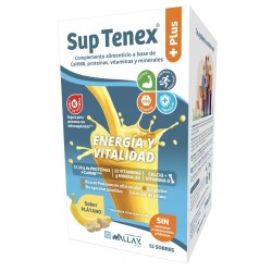 Wallax Sup Tenex Plus Energy and Vitality Banana 15 sachets x 32 g