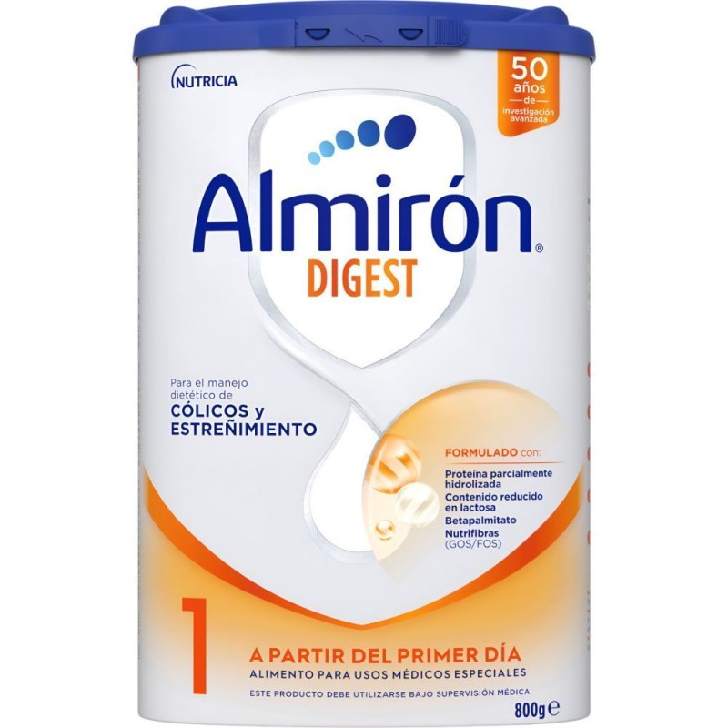 ALMIRÓN Digest 1 Leite Infantil 800gr NOVA FÓRMULA ALMIRÓN Digest 1 Leite Infantil 800gr NOVA FÓRMULA