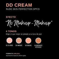 ATASHI Cellular Gardenia DD Cream Tono Claro SPF15+ 50 ml