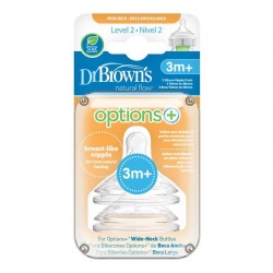 Opção de Tetina Dr. Browns Plus Nível 2
