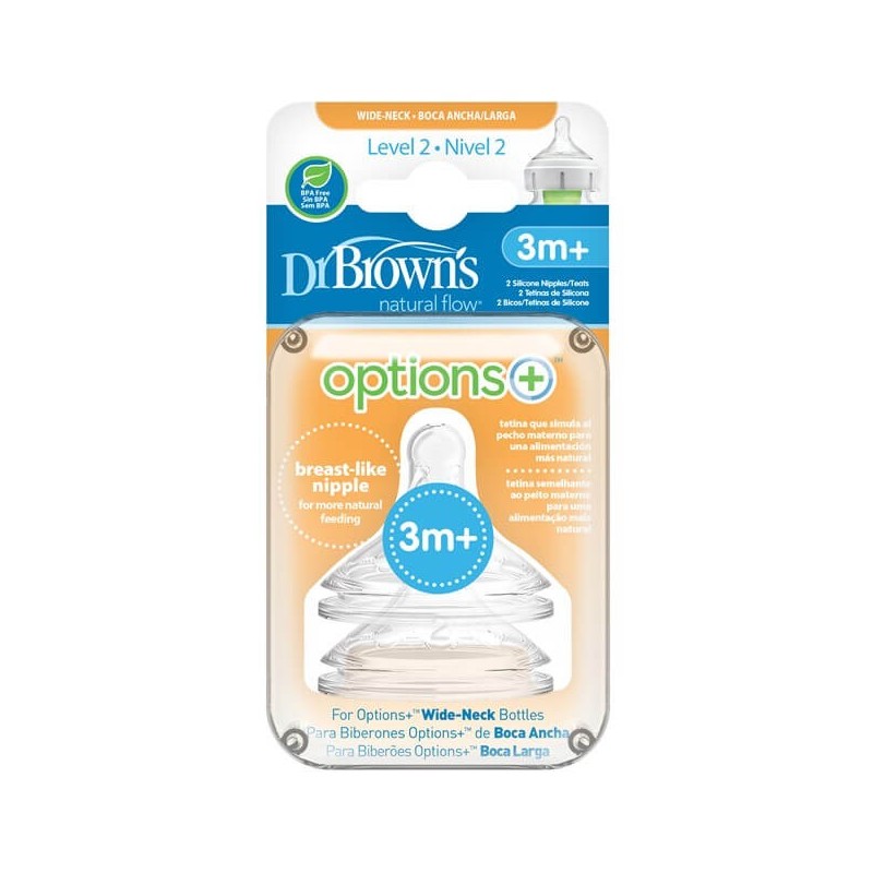 Dr. Browns Saugeroption Plus Stufe 2