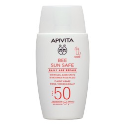 Apivita Bee Sun Viso Riparazione Anti-invecchiamento Giornaliera SPF50 50 ml 【ACQUISTA ONLINE】