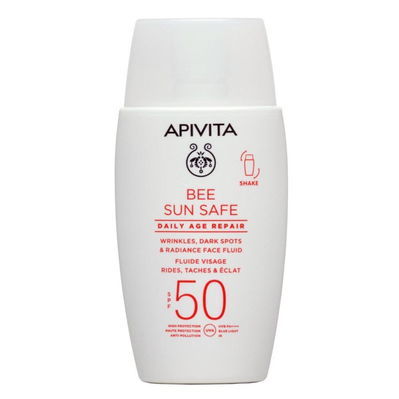 Apivita Bee Sun Face Reparación Antiedad Diaria SPF50 50 ml Apivita Bee Sun Face Reparación Antiedad Diaria SPF50 50 ml