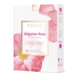 Foreo Bulgarian Rose Revitalisierende Gesichtsmaske 3 Stk