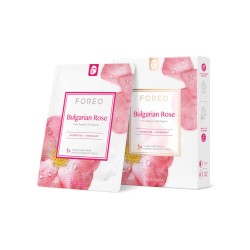 Masque facial revitalisant à la rose bulgare Foreo 3 pièces