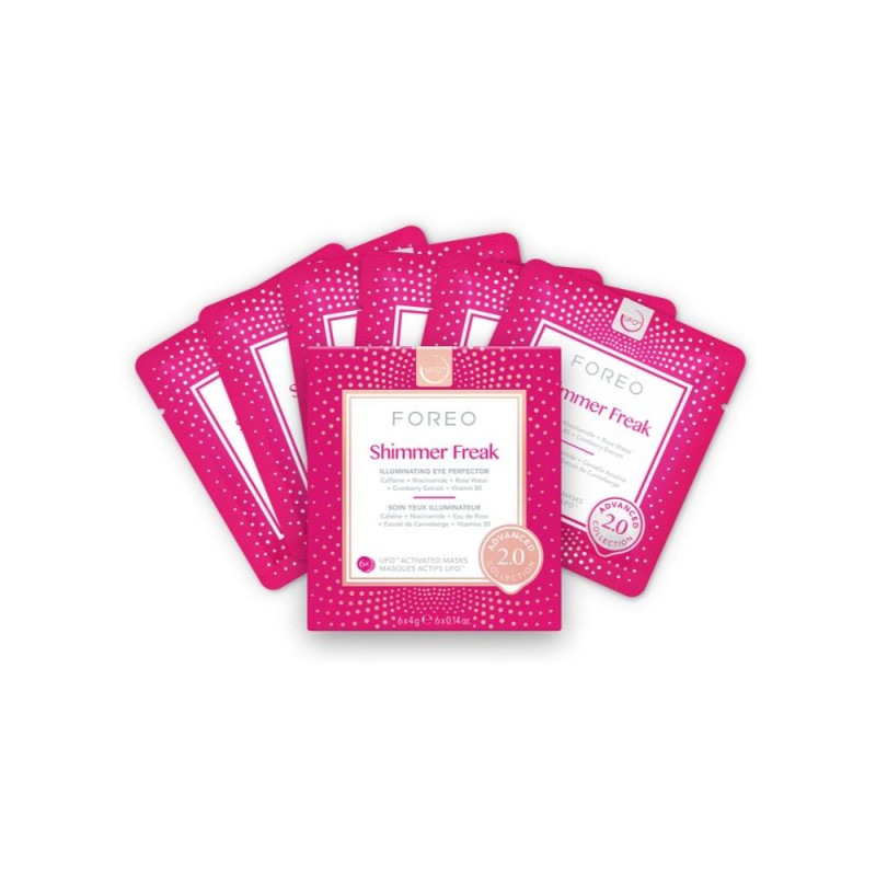 Foreo Maschere Illuminanti UFO SHIMMER FREAK 2.0 6 pz 【SPEDIZIONE 24 ore】 Foreo Maschere Illuminanti UFO SHIMMER FREAK 2.0 6 pz 【SPEDIZIONE 24 ore】