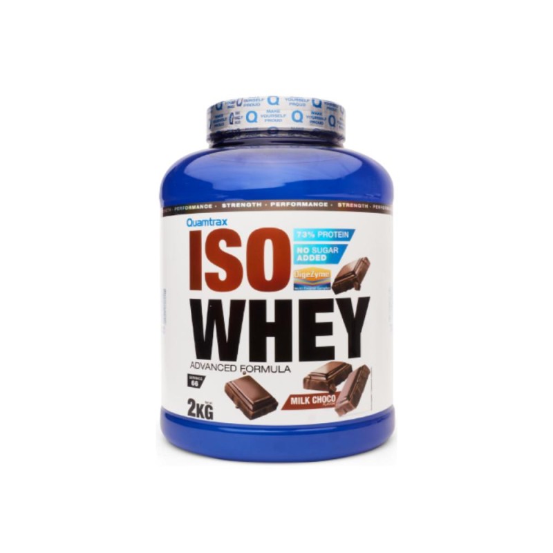 Quamtrax Iso Whey Milk Choco 2 kg Quamtrax Iso Whey Milk Choco 2 kg