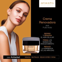 ATASHI Cellular AHA Fruit Acids Crema Rinnovatrice 50 ml【ACQUISTA】
