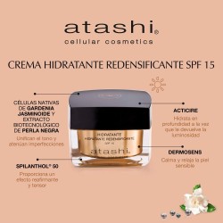 ATASHI Crème Hydratante Cellulaire Redensifiante SPF15+ 50 ml