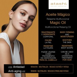 ATASHI Zelluläres Feuchtigkeitsspendendes Körpermassageöl 250 ml