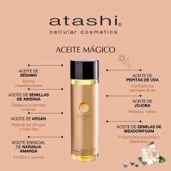 ATASHI Zelluläres Feuchtigkeitsspendendes Körpermassageöl 250 ml