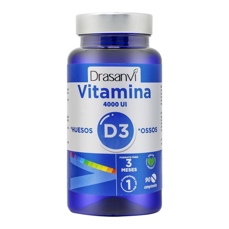 Drasanvi Vitamin D3 4000 IU 90 Tablets Drasanvi Vitamin D3 4000 IU 90 Tablets