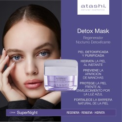 ATASHI Supernight Mascarilla Detox Purificante 50 ml