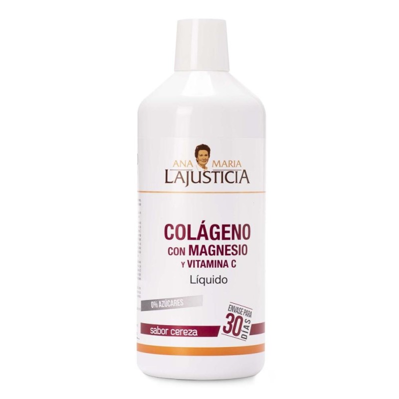 Ana María Lajusticia Collagene con Magnesio e Vitamina C Aroma di Ciliegia Liquido 1 L 【SPEDIZIONE 24 ore】 Ana María Lajusticia Collagene con Magnesio e Vitamina C Aroma di Ciliegia Liquido 1 L 【SPEDIZIONE 24 ore】