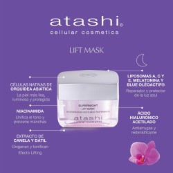 ATASHI Supernight Mascarilla Efecto Lifting 50 ml