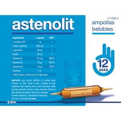 ASTENOLIT Drinkable Ampoules 12x10ml