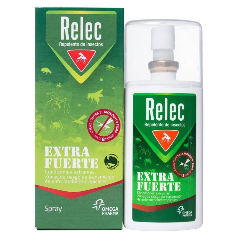 Relec Extra starkes Mückenschutzmittel 75 ml für tropische Gebiete