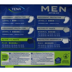TENA Men Active Fit Protector Level 1 (24uds)