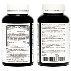 Hivital Probióticos 20 cepas 40 mil millones UFC 120 cápsulas
