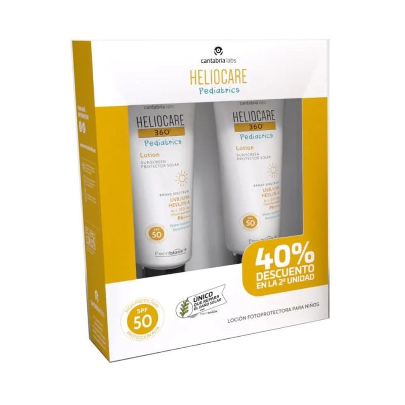 Heliocare 360º Pediatrics Lotion SPF50 (200ml) Duplo Offer 2nd Unit 40% Heliocare 360º Pediatrics Lotion SPF50 (200ml) Duplo Offer 2nd Unit 40%