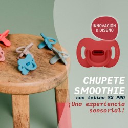 Suavinex Chupete Smoothie Tetina Fisiológica SX Pro 6-18M Azul Oscuro
