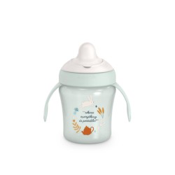 SUAVINEX Green Rabbit Spill-Proof Cup 1 unit