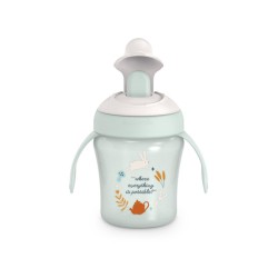 SUAVINEX Green Rabbit Spill-Proof Cup 1 unit