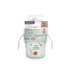 SUAVINEX Green Rabbit Auslaufsicherer Becher 1 Stück