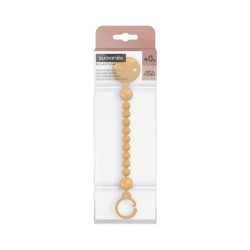SUAVINEX Yellow Silicone Ball Clip Brooch 1 unit