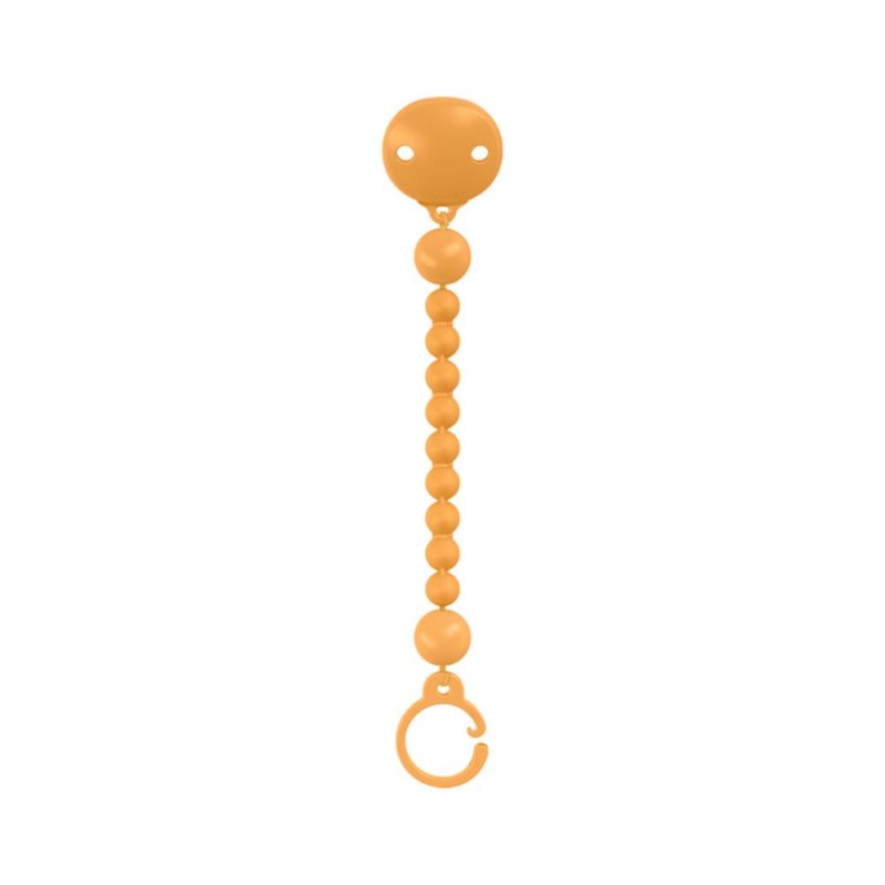 SUAVINEX Broche Pinza Bolitas de Silicona Amarillo 1 ud SUAVINEX Broche Pinza Bolitas de Silicona Amarillo 1 ud