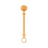 SUAVINEX Yellow Silicone Ball Clip Brooch 1 unit