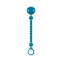 SUAVINEX Blue Silicone Ball Clip Brooch 1 unit