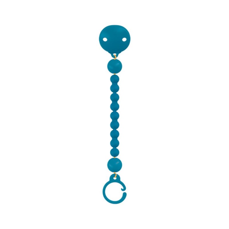 SUAVINEX Blue Silicone Ball Clip Brooch 1 unit