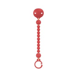 SUAVINEX Silicone Ball Clip Brooch Red 1 unit