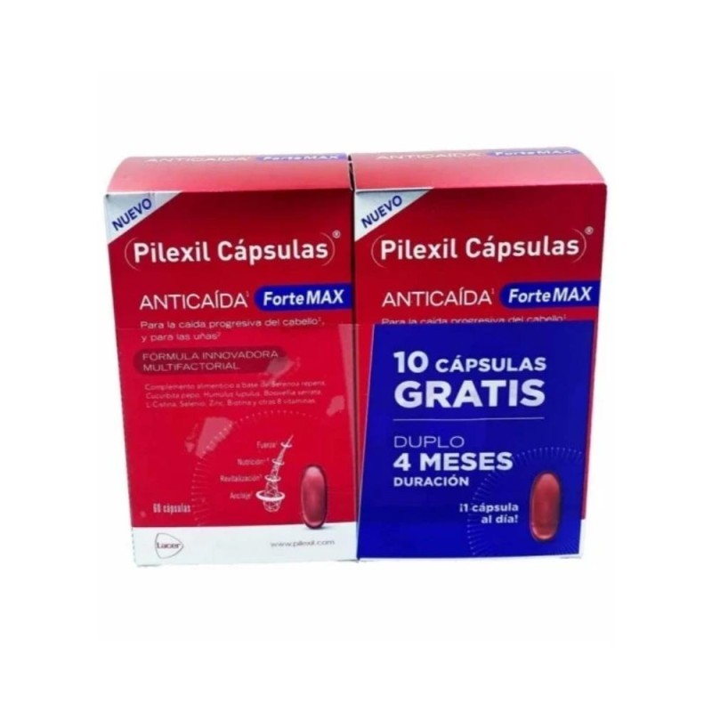 Pilexil Anti-Haarausfall Forte Max Duplo 2x60 Kapseln Pilexil Anti-Haarausfall Forte Max Duplo 2x60 Kapseln