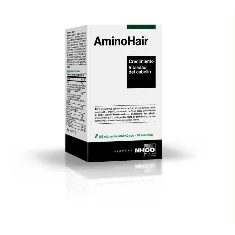 NHCO Nutrition AminoHair 168 Cápsulas