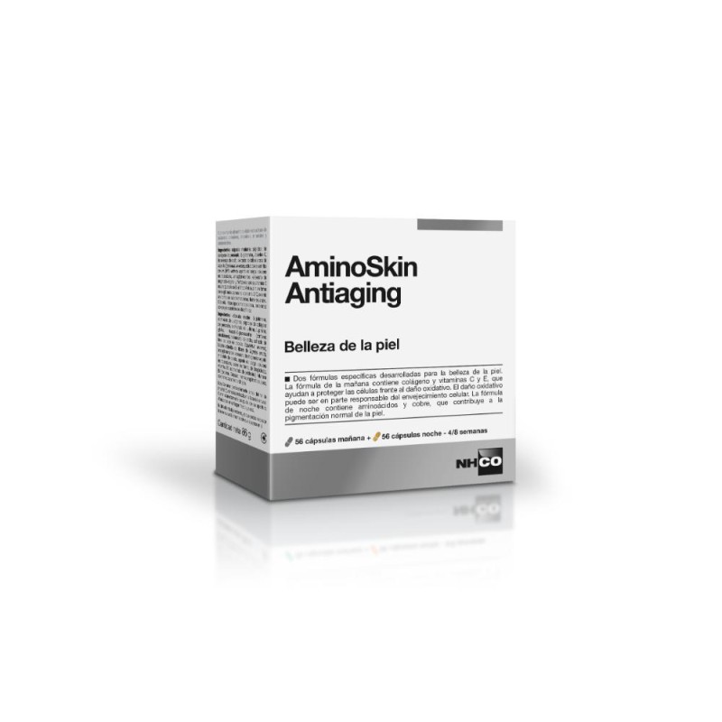 NHCO Nutrition AminoSkin Antiaging 56 Cápsulas Mañana + 56 Capsulas Noche 【OFERTA】 NHCO Nutrition AminoSkin Antiaging 56 Cápsulas Mañana + 56 Capsulas Noche 【OFERTA】