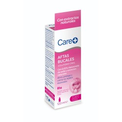 CARE+ Mundspülung gegen Aphten, 120 ml
