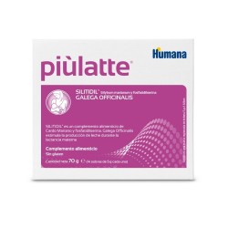 PIULATTE Breast Milk Production Duplo 2x14 Envelopes